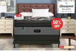 The Brick Beautyrest Black Hotel Royal Suite Euro Pillowtop Plush Queen Mattress offer