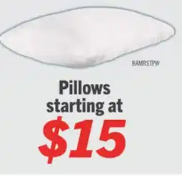 The Brick Masterguard Sleep-Rite Bamboo Standard Pillow offer