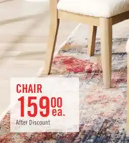 The Brick Aspen Dining Chair with Fabric Seat, Slat-Back - Natural offer