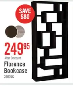 The Brick Florence 32 Open Bookcase - Espresso offer