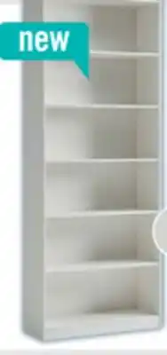 The Brick William 31.5 6-Shelf Bookcase - White offer