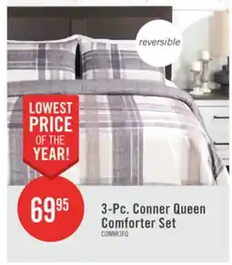 The Brick Conner 3-Piece Full/Queen Comforter Set offer