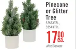 The Brick Pinecone or Glitter Tree offer