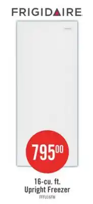 The Brick Frigidaire 16 Cu. Ft. Upright Freezer - FFFU16F2VW offer