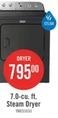 The Brick Maytag 7.0 Cu. Ft. Pet Pro Electric Dryer - Volcano Black - YMED5605RU offer