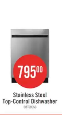 The Brick GE 24 Top Control Dishwasher - Fingerprint Resistant Stainless Steel - GBT600SSVFS offer