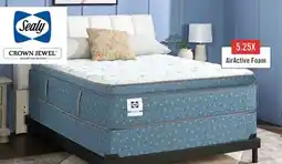 The Brick Sealy Posturepedic Luxury Crown Jewel Resort Paradiso Euro Pillowtop Queen Mattress offer