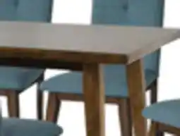 The Brick Chelsea Dining Table, 60W - Walnut Brown offer