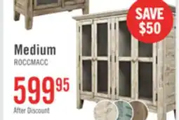 The Brick Rocco 48 4-Door Accent Cabinet - Cream offer