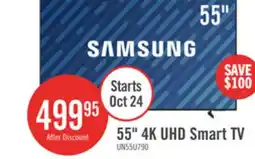 The Brick SAMSUNG 55 U7900F Crystal UHD 4K Smart Tizen OS TV (UN55U7900FFXZC) - 2025 Model offer