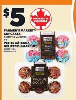Independent City Market FARMER'S MARKET CUPCAKES, 6'S offer