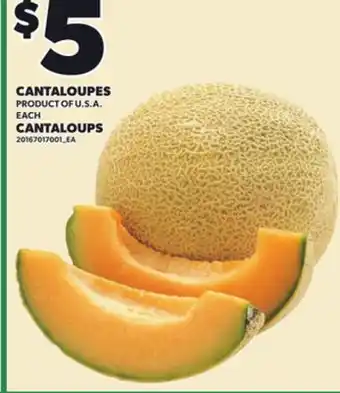 Independent City Market CANTALOUPES offer