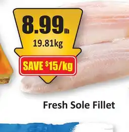 Starsky Fresh Sole Fillet offer
