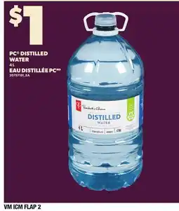 Independent City Market PC DISTILLED WATER, 4 L offer
