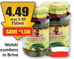 Starsky Wolski Cucumbers in Brine offer