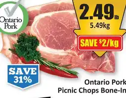 Starsky Ontario Pork Picnic Chops Bone-In offer