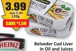 Starsky Belveder Cod Liver in Oil and Juices offer