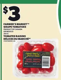 Independent City Market FARMER'S MARKET GRAPE TOMATOES offer