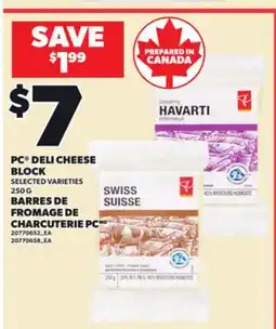 Independent City Market PC DELI CHEESE BLOCK, 250 G offer