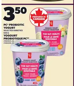 Independent City Market PC PROBIOTIC YOGURT, 650 G offer