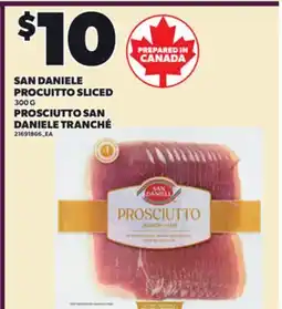 Independent City Market SAN DANIELE PROCUITTO SLICED, 300 G offer