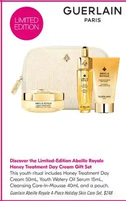Shoppers Drug Mart Guerlain Abeille Royale 4-Piece Holiday Skin Care Set offer