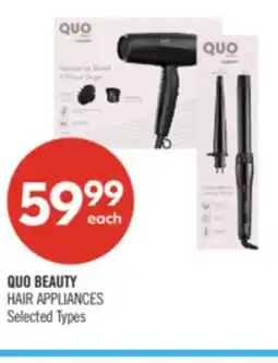 Shoppers Drug Mart QUO BEAUTY HAIR APPLIANCES offer
