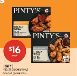 Shoppers Drug Mart PINTY'S FROZEN CHICKEN WINGS offer