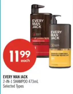 Shoppers Drug Mart EVERY MAN JACK 2-IN-1 SHAMPOO offer