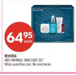 Shoppers Drug Mart REVERSA ANTI-WRINKLE SKIN CARE SET offer