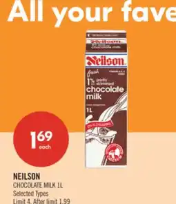 Shoppers Drug Mart NEILSON CHOCOLATE MILK offer