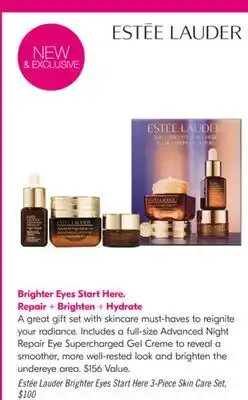 Shoppers Drug Mart Estée Lauder Brighter Eyes Start Here 3-Piece Skin Care Set offer