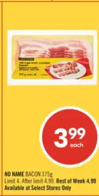 Shoppers Drug Mart NO NAME BACON offer