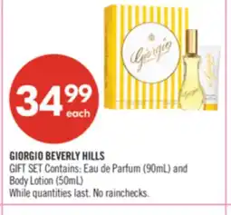 Shoppers Drug Mart GIORGIO BEVERLY HILLS offer