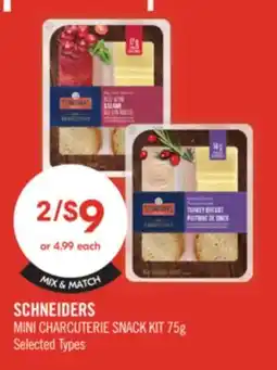 Shoppers Drug Mart SCHNEIDERS MINI CHARCUTERIE SNACK KIT offer
