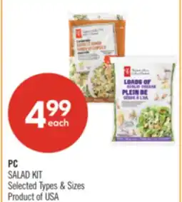 Shoppers Drug Mart PC SALAD KIT offer