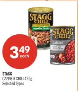 Shoppers Drug Mart STAGG CANNED CHILI offer