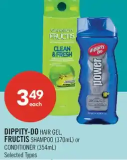 Shoppers Drug Mart DIPPITY-DO HAIR GEL, FRUCTIS SHAMPOO (370mL) or CONDITIONER (354mL) offer