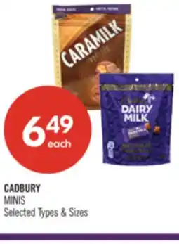 Shoppers Drug Mart CADBURY MINIS offer