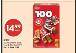 Shoppers Drug Mart NESTLÉ ASSORTED MINIS offer