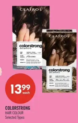 Shoppers Drug Mart COLORSTRONG HAIR COLOUR offer
