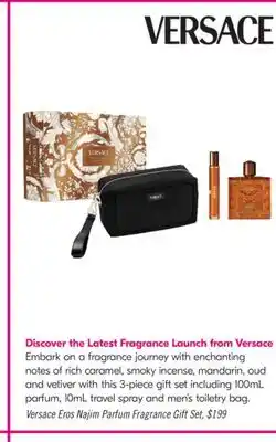 Shoppers Drug Mart Versace Eros Najim Parfum Fragrance Gift Set offer