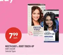 Shoppers Drug Mart NICE'N EASY or ROOT TOUCH-UP NAIR COLOUR offer