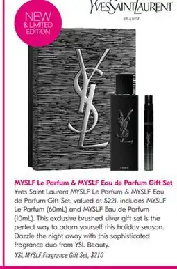 Shoppers Drug Mart YSL MYSLF Fragrance Gift Set offer