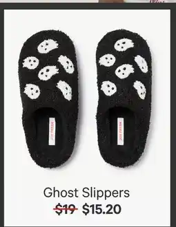 Joe Fresh Ghost Slippers offer