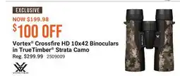 Cabela's Vortex Crossfire HD 10x42 Binoculars offer