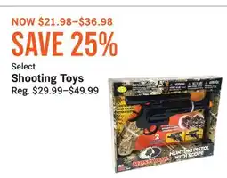 Cabela's Select Shooting Toys offer