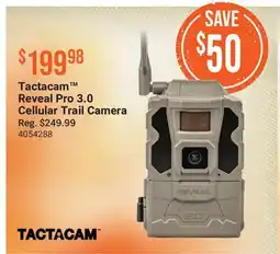 Cabela's Tactacam Reveal Pro 3.0 Cellular Trail Camera offer