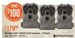Cabela's Stealth Cam QV24 Trail Camera-3 Pack offer