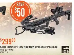 Cabela's Killer Instinct Fiery 400 HDX Crossbow Package offer